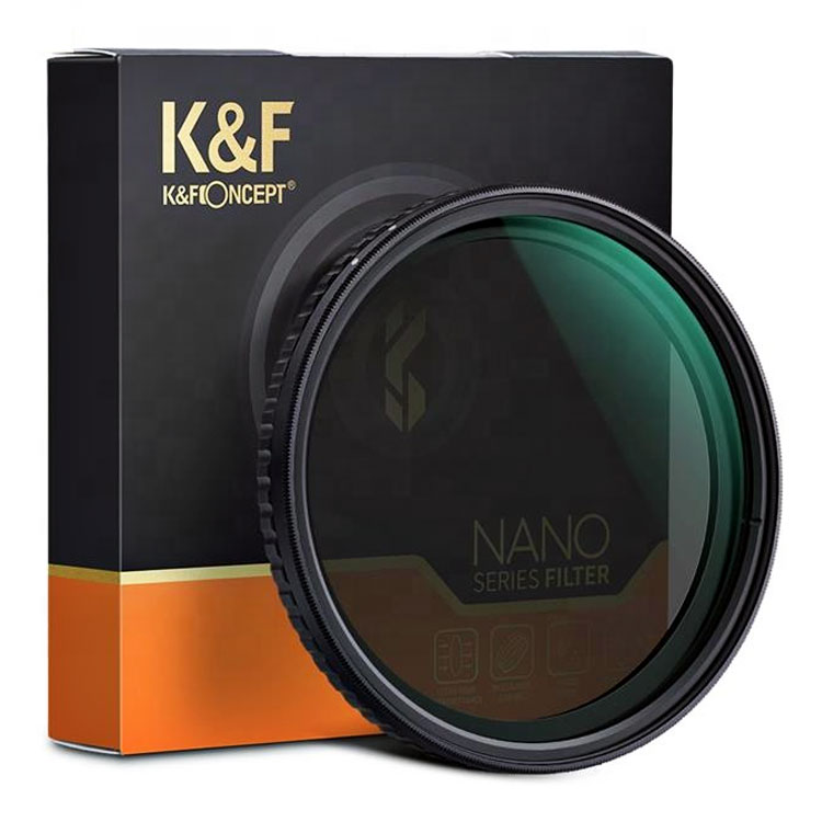 K&F Concept Variable ND Filter Nano X Fader (ND2-ND32) 77mm