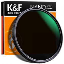 K&F Concept Variable ND Filter (ND32-ND512 / 5-9stop) Nano 67mm