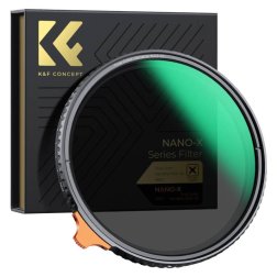 K&F Concept Variable ND Filter Nano X True Color (1-5stop) 82mm