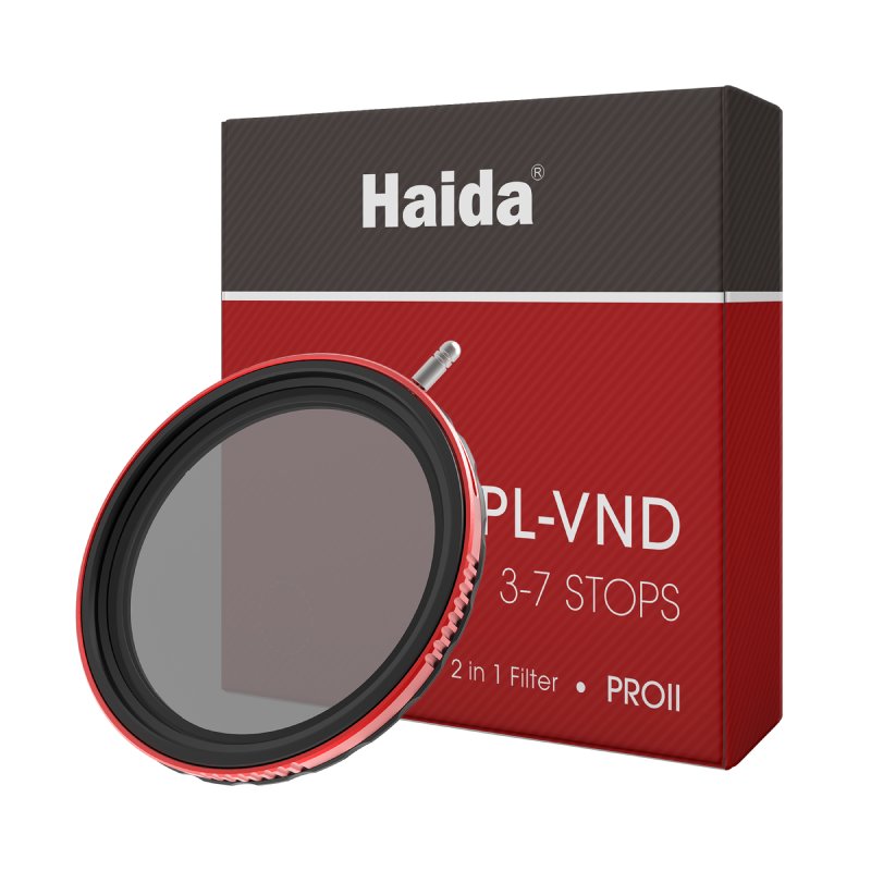 Haida PROII VND - CPL 2in1 (3-7 stop) Filter 77mm