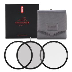 Kase Revolution Magnetic VND - CPL (1.5-5stop) and Black Mist Filter Kit 77mm