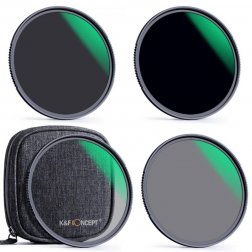 K&F Concept ND Filter Kit (ND4/8/64/1000) 49mm